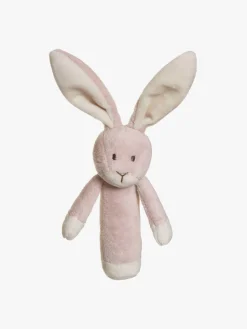 Teddykompaniet Babylegetøj*Diinglisar Rangle Kanin, Støvet lyserød Lyserød