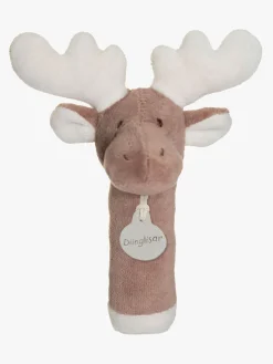 Teddykompaniet Babylegetøj*Diinglisar  Elg Rangle, Brown