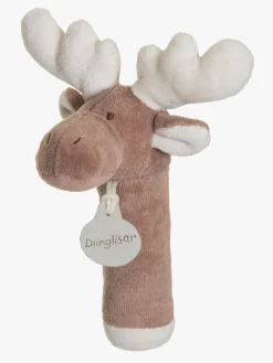 Teddykompaniet Babylegetøj*Diinglisar  Elg Rangle, Brown