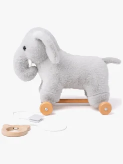 Teddykompaniet Babylegetøj*Trækdyr Elefant Grå