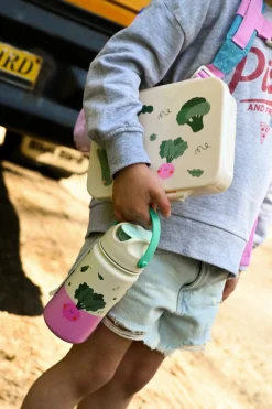 TheCottonCloud Spisetid*The Cotton Cloud Stainless Steel Drikkedunk, Veggie Pals