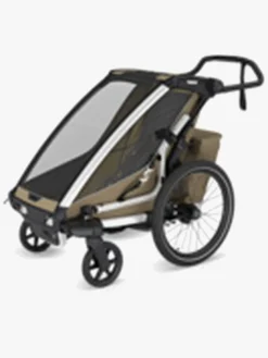 Thule Aktivitetsvogne>Chariot Cross 1 Cykelanhænger, Khaki G3