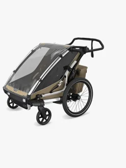 Thule Aktivitetsvogne>Chariot Cross 2 Cykelanhænger, Khaki G3