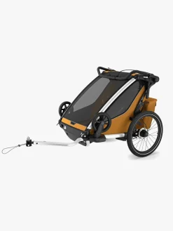 Thule Aktivitetsvogne*Chariot Sport 2 Cykelanhænger, Natural Gold G3 Orange