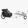 Thule Aktivitetsvogne>Chariot Sport 1 Cykelanhænger inkl. Skisæt, Black G3