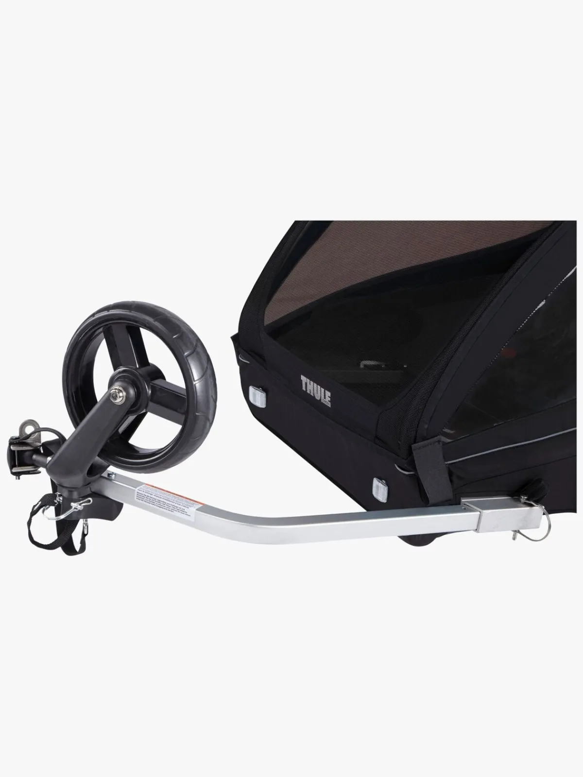 Thule Aktivitetsvogne>Coaster XT Cykelanhænger inkl. Gåturssæt, Black