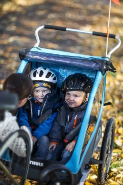 Thule Aktivitetsvogne*Coaster XT Cykelanhænger inkl. Gåturssæt, Blue Blå