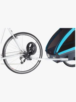 Thule Aktivitetsvogne*Coaster XT Cykelanhænger inkl. Gåturssæt, Blue Blå