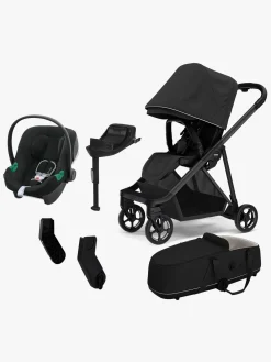 Thule Shine Duovogn inkl. Cybex Aton B2 & Base, Black/Black
