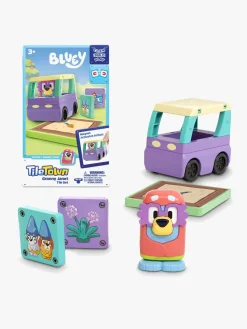 TileTown Byggesæt & Lego*Tile Town Bluey Magnetisk Byggesæt Booster-Pack