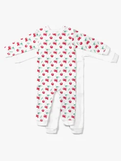 Børn TinyTreasure Tiny Treasure Maxime Heldragt 2-pak, White