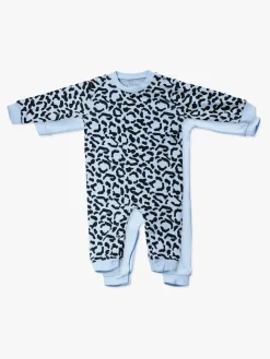 Børn TinyTreasure Heldragter>Tiny Treasure Maxime Heldragt 2-pak, Baby Blue