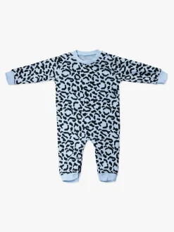 Børn TinyTreasure Heldragter>Tiny Treasure Maxime Heldragt 2-pak, Baby Blue