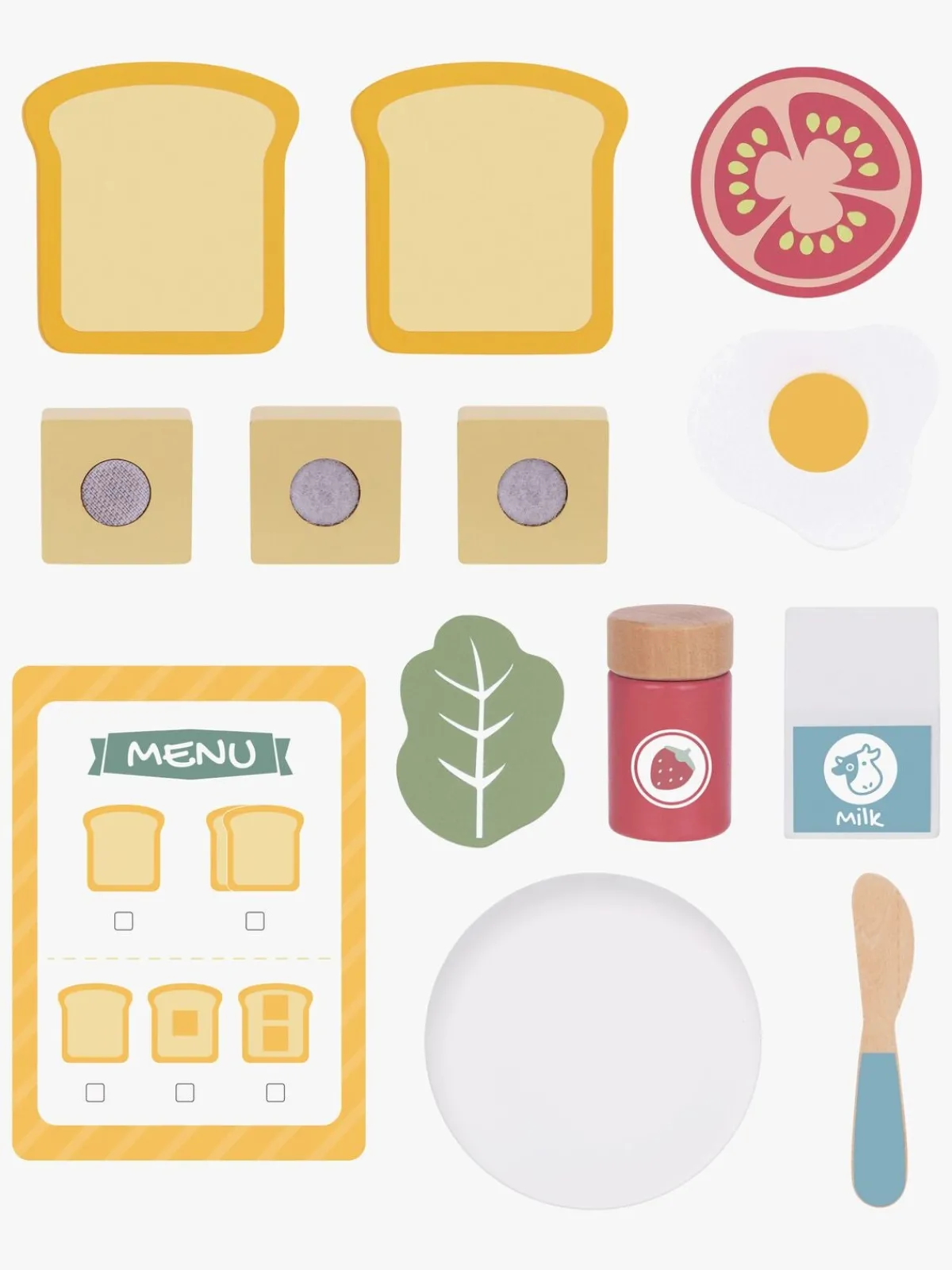 TookyToy Legetøj Til Børn På 0-10 År|Rolleleg*Tooky Toy Brødrister Sæt