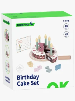 TookyToy Legetøj Til Børn På 0-10 År|Rolleleg*Tooky Toy Fødselsdagskagesæt