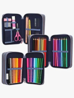 TOPModel Kreativt Legetøj*Tredelt Penalhus LED-lys Wolf Flerfarvet