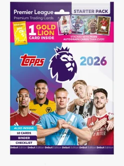 Topps Spil & Puslespil*Premier League Samlekort Startpakke 10 Stk.