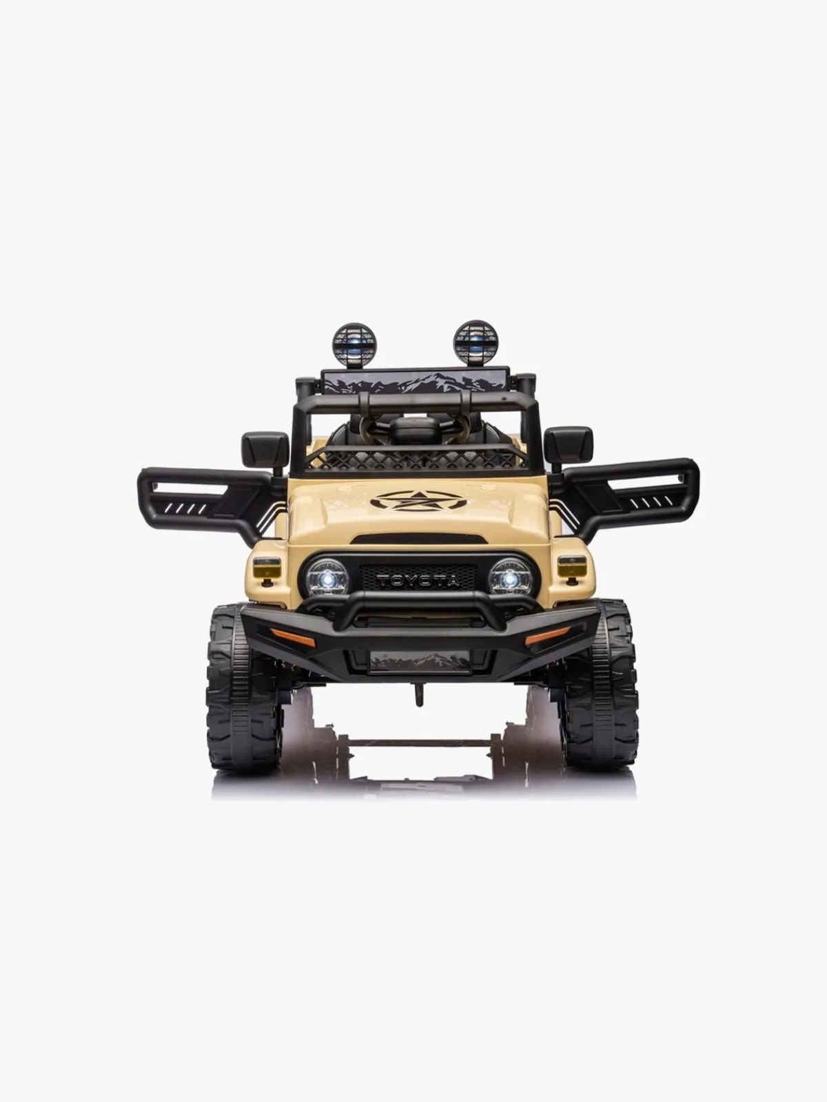 Toyota Elbiler & -Køretøjer>FJ Cruiser Elbil, Beige