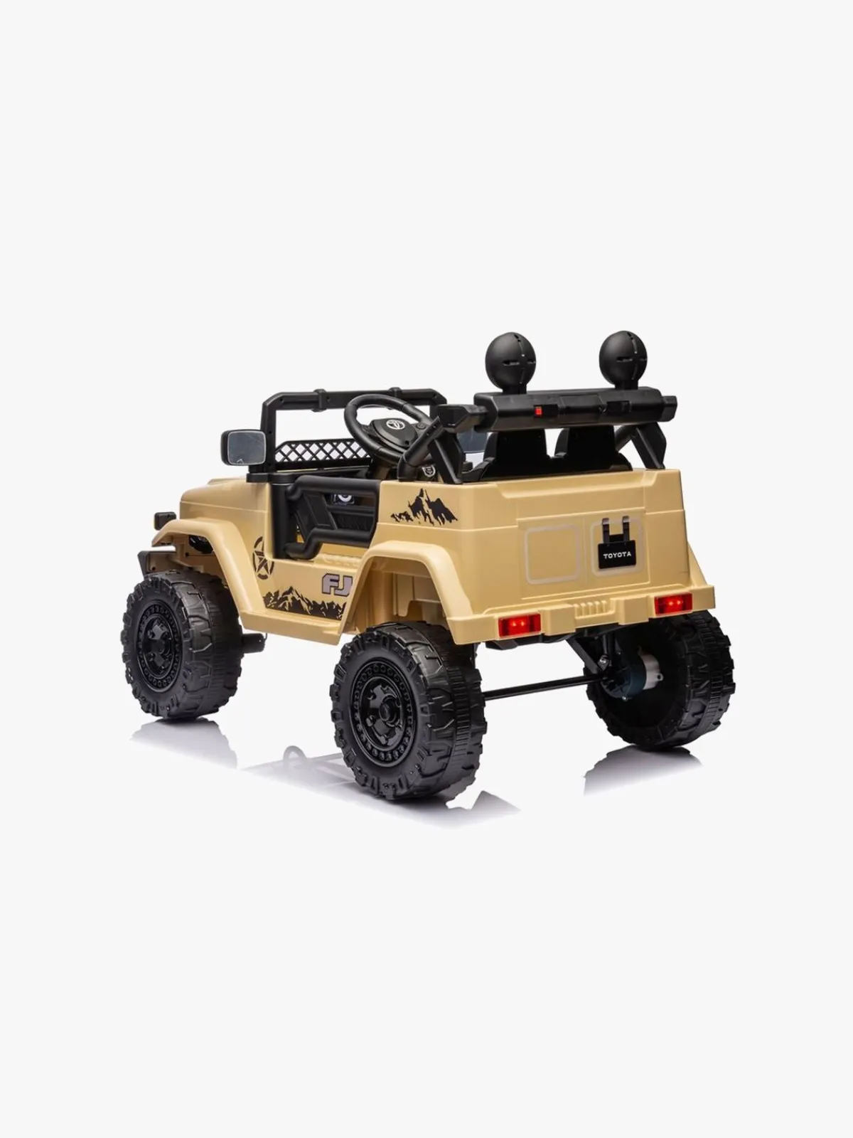 Toyota Elbiler & -Køretøjer>FJ Cruiser Elbil, Beige