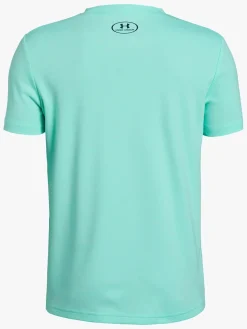UnderArmour Overdele*Under Armour Crossfade Tee Træningstrøje, Neo Turquoise Blå/Sort
