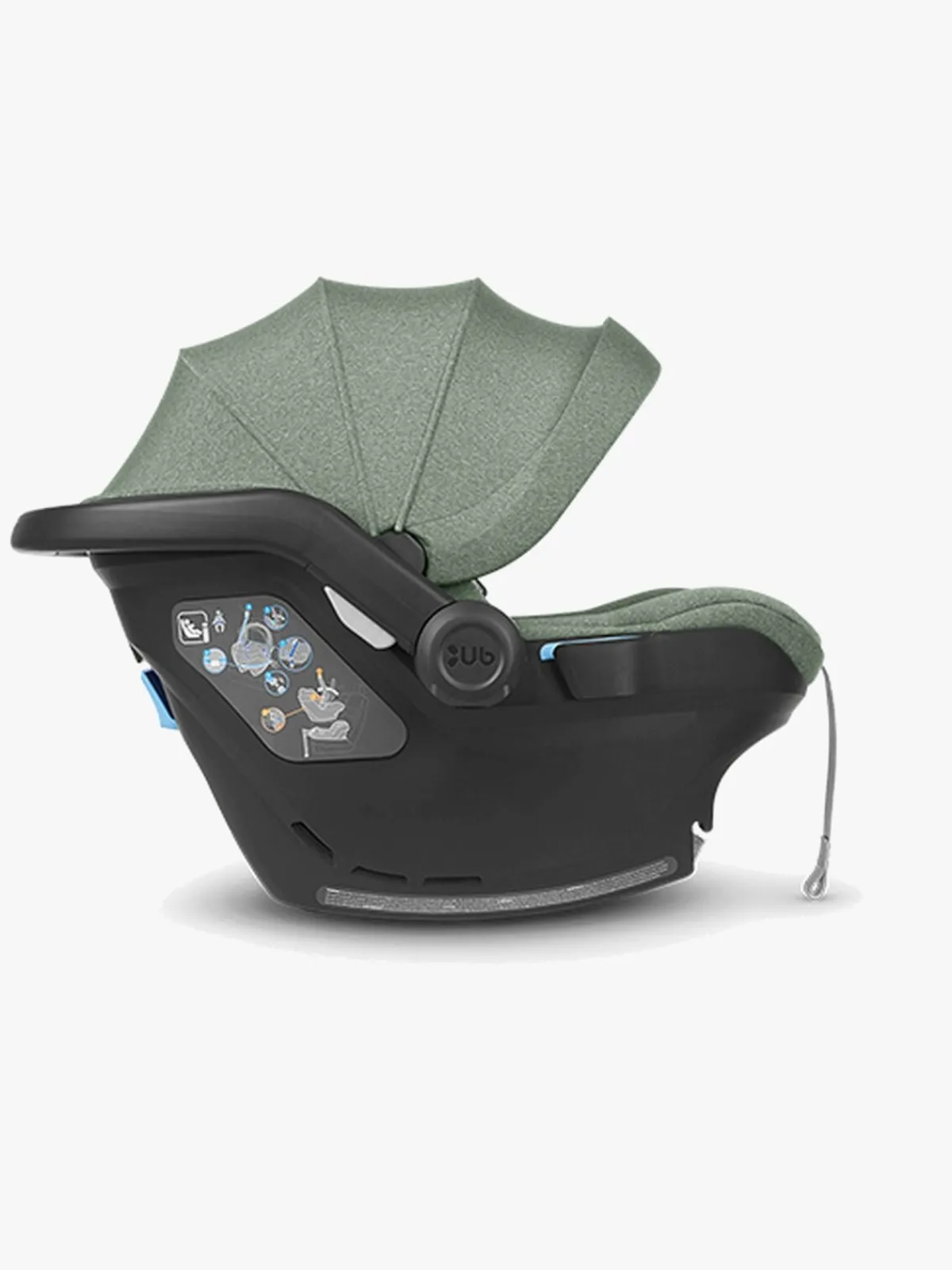UPPAbaby MESA i-Size Autostol Baby, Emmett Green