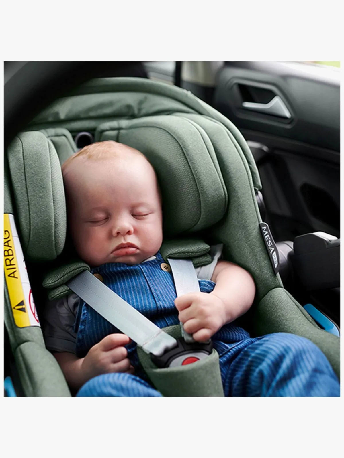 UPPAbaby MESA i-Size Autostol Baby, Emmett Green