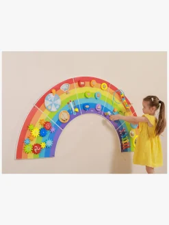 VIGA Legetøj Til Børn På 0-10 År|Babylegetøj*Væglegetøj Regnbue Flerfarvet