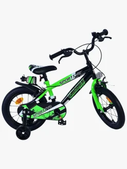 Volare Cykler>Sportivo Cykel 12 Tommer, Grøn/Sort