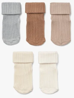 Børn Wheat Gaveæske Evig Strømper 5-pak, Blå