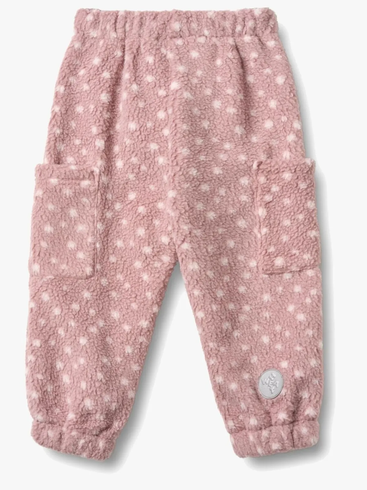 Wheat Fleecetøj*Suun Fleecebukser, Rosewood Dots