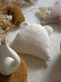 Wigiwama Interiør*Bear Pude, Cream White