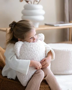 Wigiwama Interiør*Bear Pude, Cream White