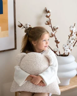 Wigiwama Interiør*Bear Pude, Cream White