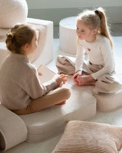 Børn Wigiwama Børnemøbler></noscript>Flip Foldbar Stol 150x60 cm, Marshmallow