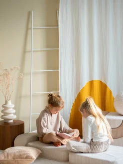 Børn Wigiwama Børnemøbler></noscript>Flip Foldbar Stol 150x60 cm, Marshmallow