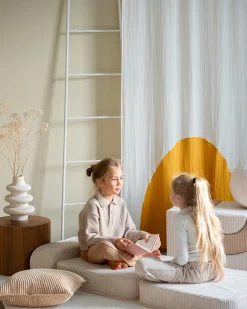 Børn Wigiwama Børnemøbler></noscript>Flip Foldbar Stol 150x60 cm, Marshmallow