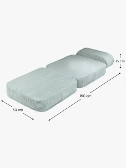 Børn Wigiwama Flip Foldbar Stol 150x60 cm, Peppermint Green