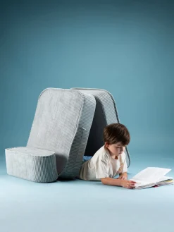 Børn Wigiwama Flip Foldbar Stol 150x60 cm, Peppermint Green