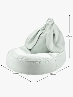 Børn Wigiwama Kanin Sækkestol, Misty Green