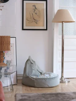 Børn Wigiwama Kanin Sækkestol, Misty Green