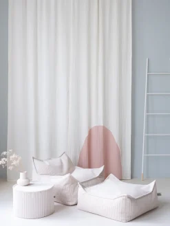 Børn Wigiwama Kvadrat Puf, Marshmallow