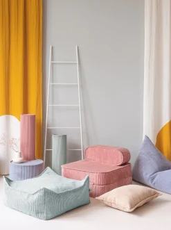 Børn Wigiwama Kvadrat Puf, Peppermint Green