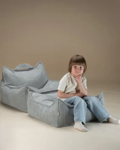 Børn Wigiwama Kvadrat Puf, Peppermint Green