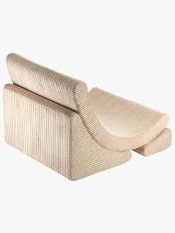 Børn Wigiwama Børnemøbler>Måne Lænestol, Brown Sugar