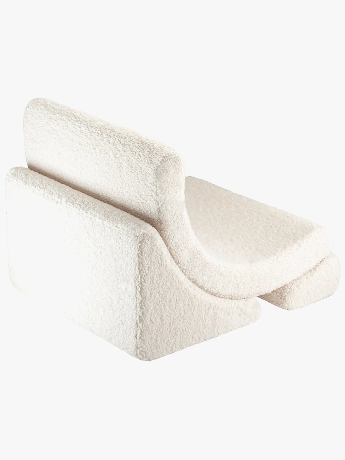 Børn Wigiwama Måne Lænestol, Cream White