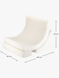 Børn Wigiwama Måne Lænestol, Cream White