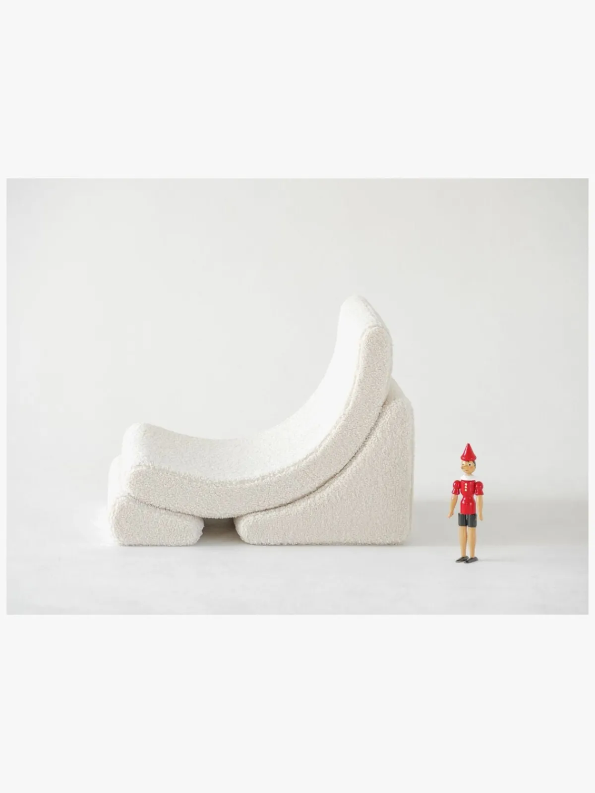 Børn Wigiwama Måne Lænestol, Cream White