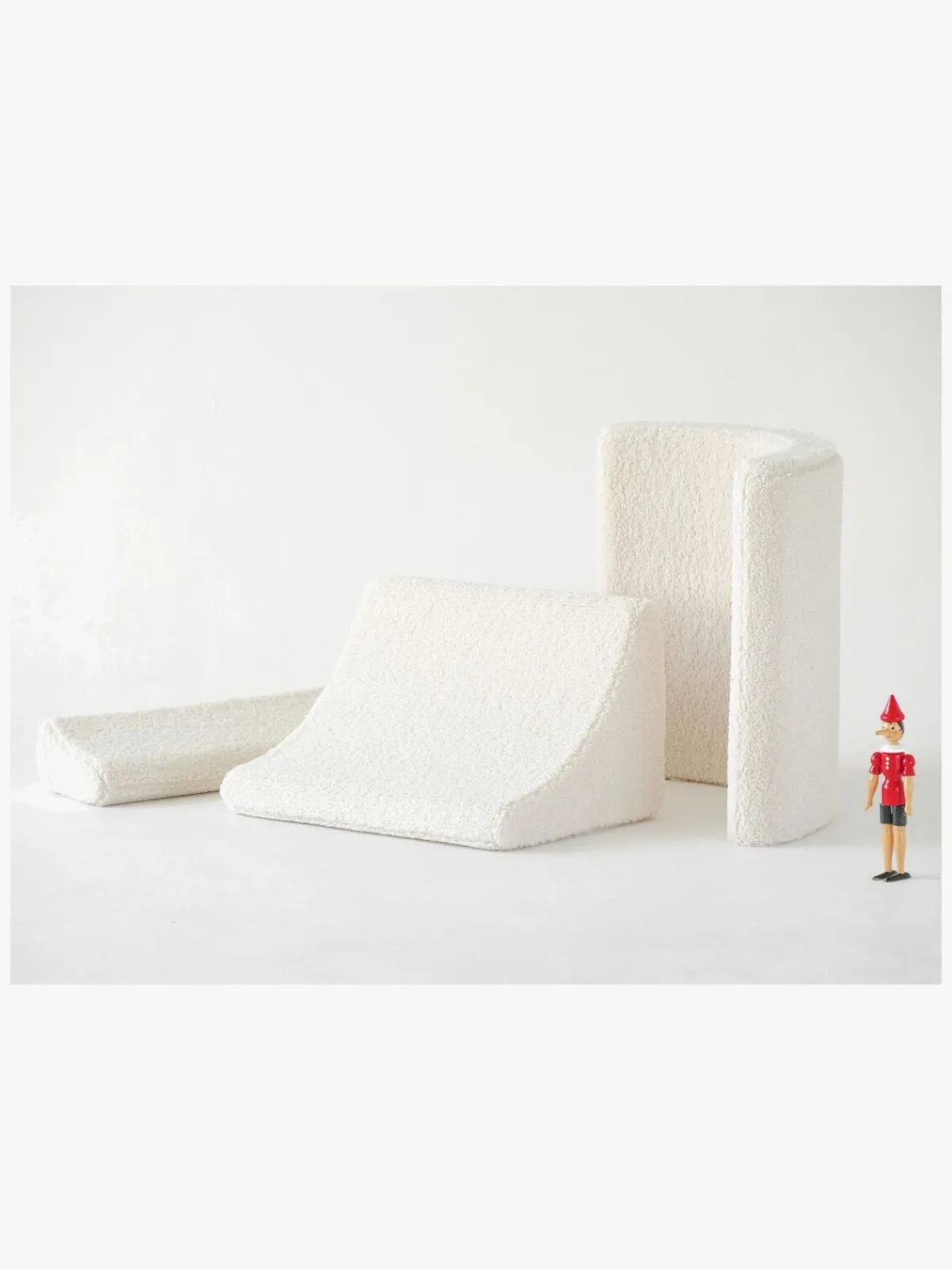 Børn Wigiwama Måne Lænestol, Cream White