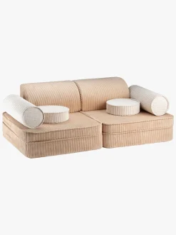 Børn Wigiwama Børnemøbler></noscript>Play Bygbar Sofa 272x156 cm, Brown Sugar