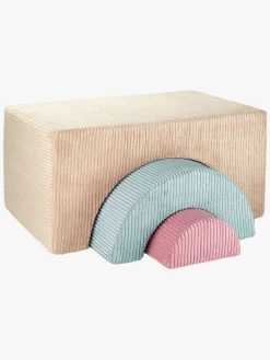 Børn Wigiwama Børnemøbler>Rainbow Legesæt, Brown Sugar